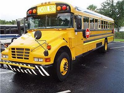 Autobus scolaire Blue Bird